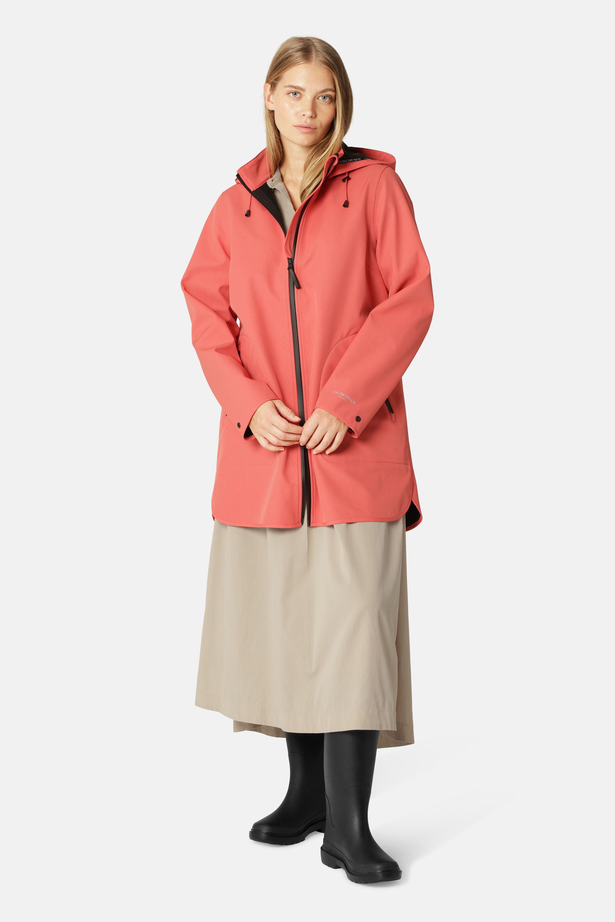 Imperméable Softshell Coupe A - Spiced Coral